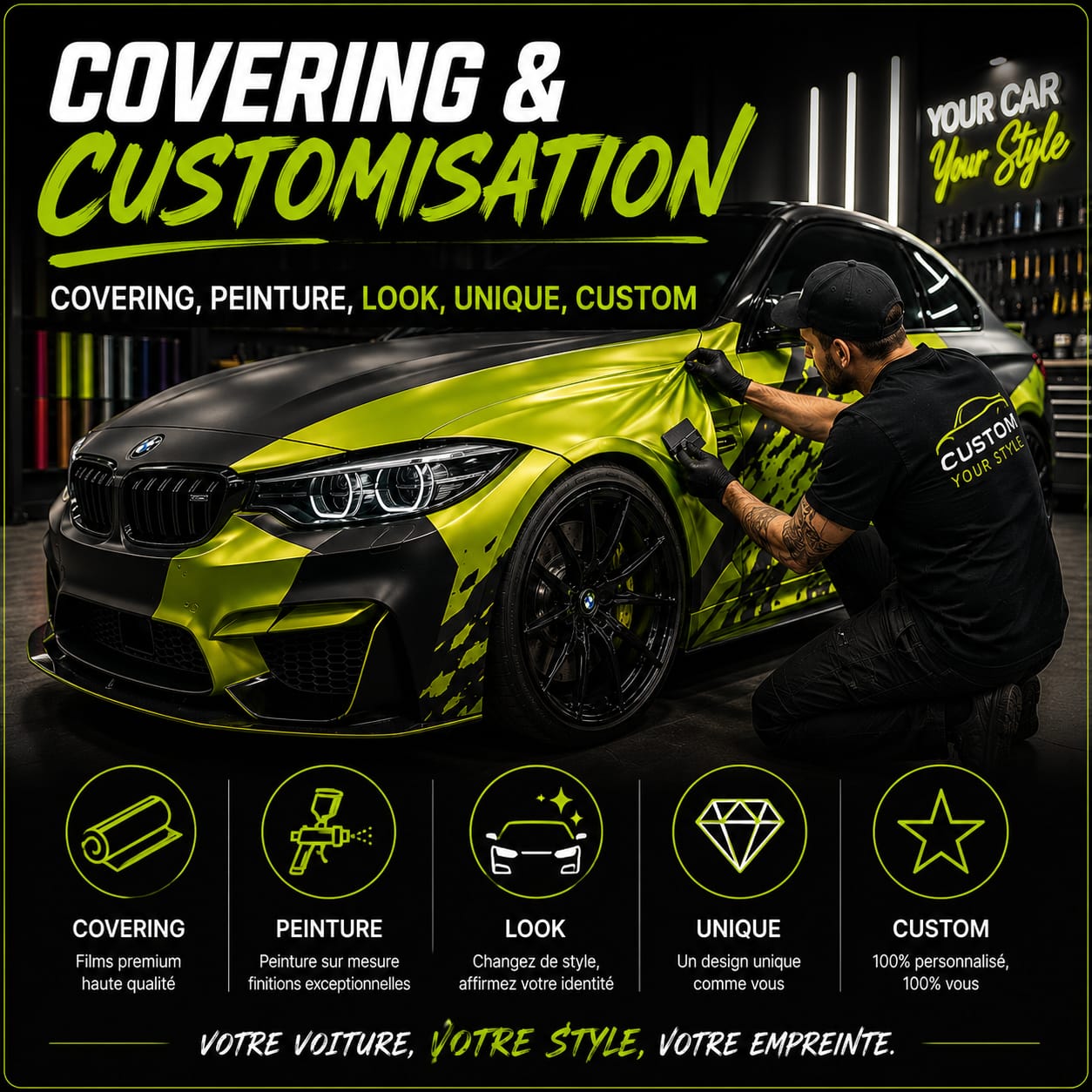 Covering & Préparation auto professionnel vérifié VroomJobs