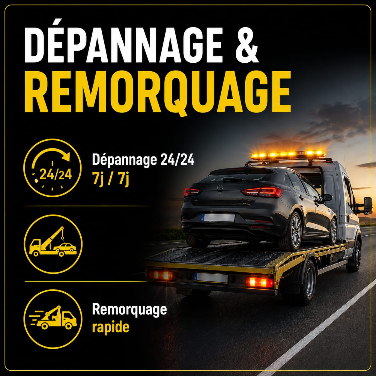 Dépannage & Remorquage professionnel vérifié VroomJobs