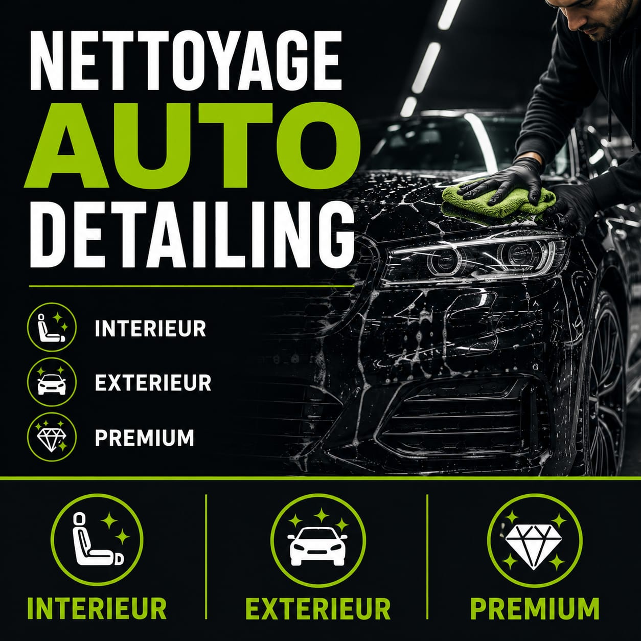 Nettoyage & Detailing auto professionnel vérifié VroomJobs