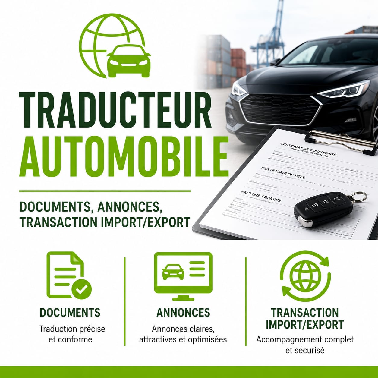 Traducteur & Interprète automobile professionnel vérifié VroomJobs